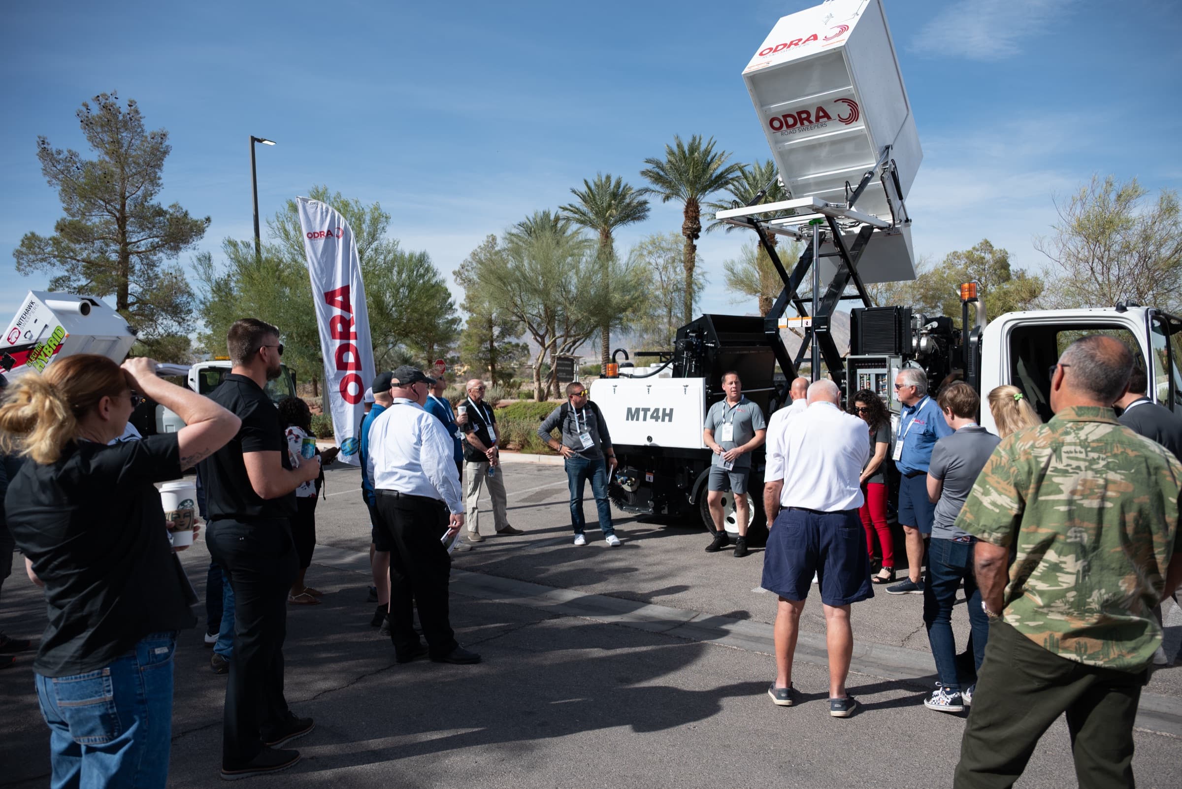 Sweeper Summit attendees gathered at La Cantera Resort in San Antonio