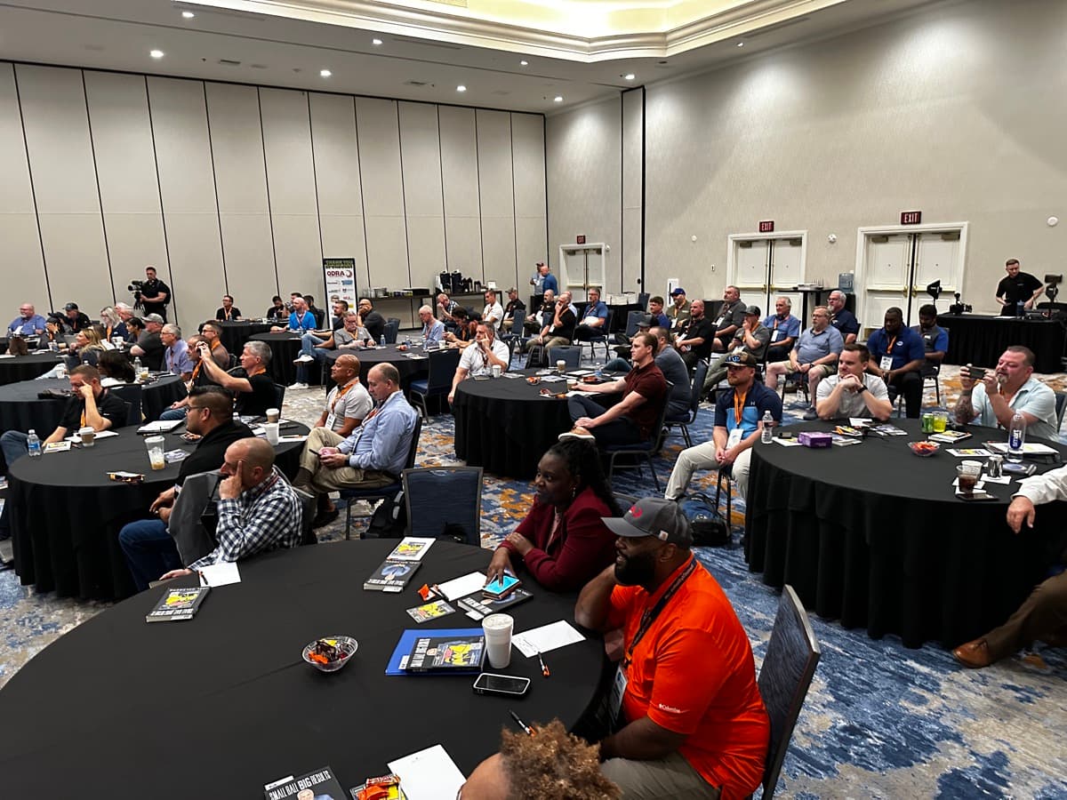 Sweeper Summit crowd and attendees