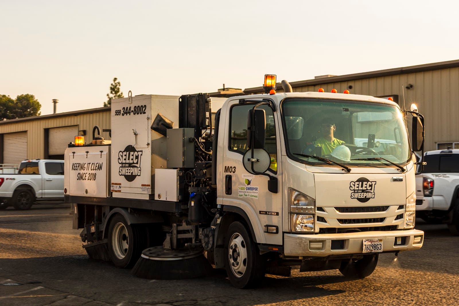 Select Sweeping equipment and operations in the field