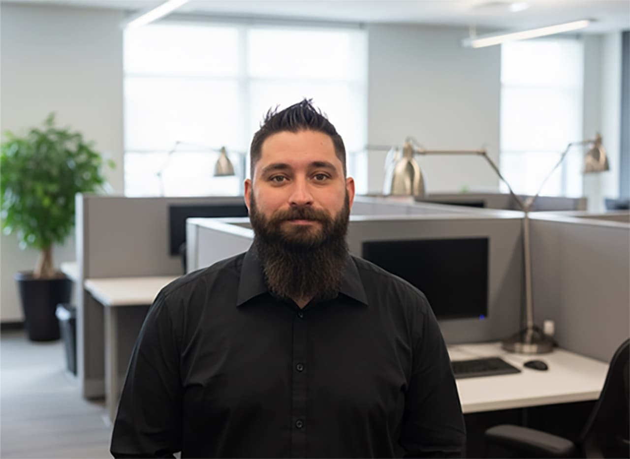 Nick Bruhn, product manager for Schwarze Industries